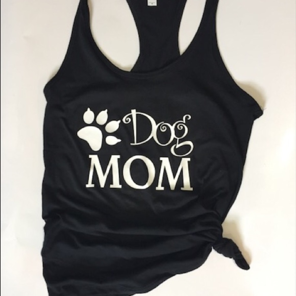 Dog mom tank top